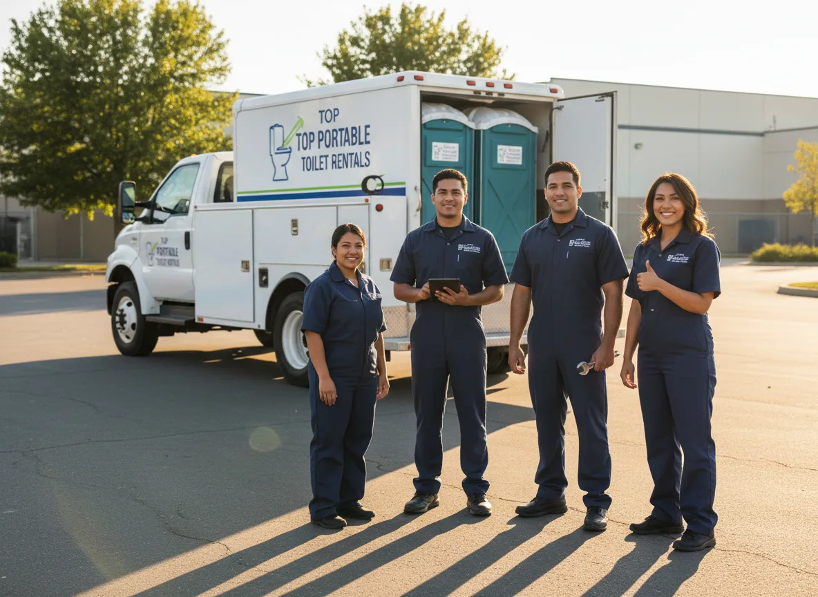 Short Term Porta Potty Rental company in Lazbuddie, TX